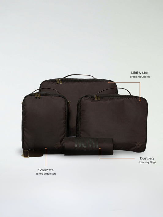 Overnighter Packing Cubes Set of 4