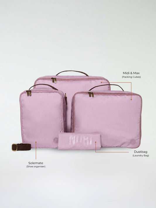 Overnighter Packing Cubes Set of 4