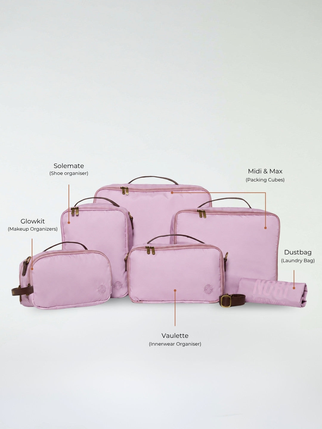 Voyager Packing Cubes Set of 6
