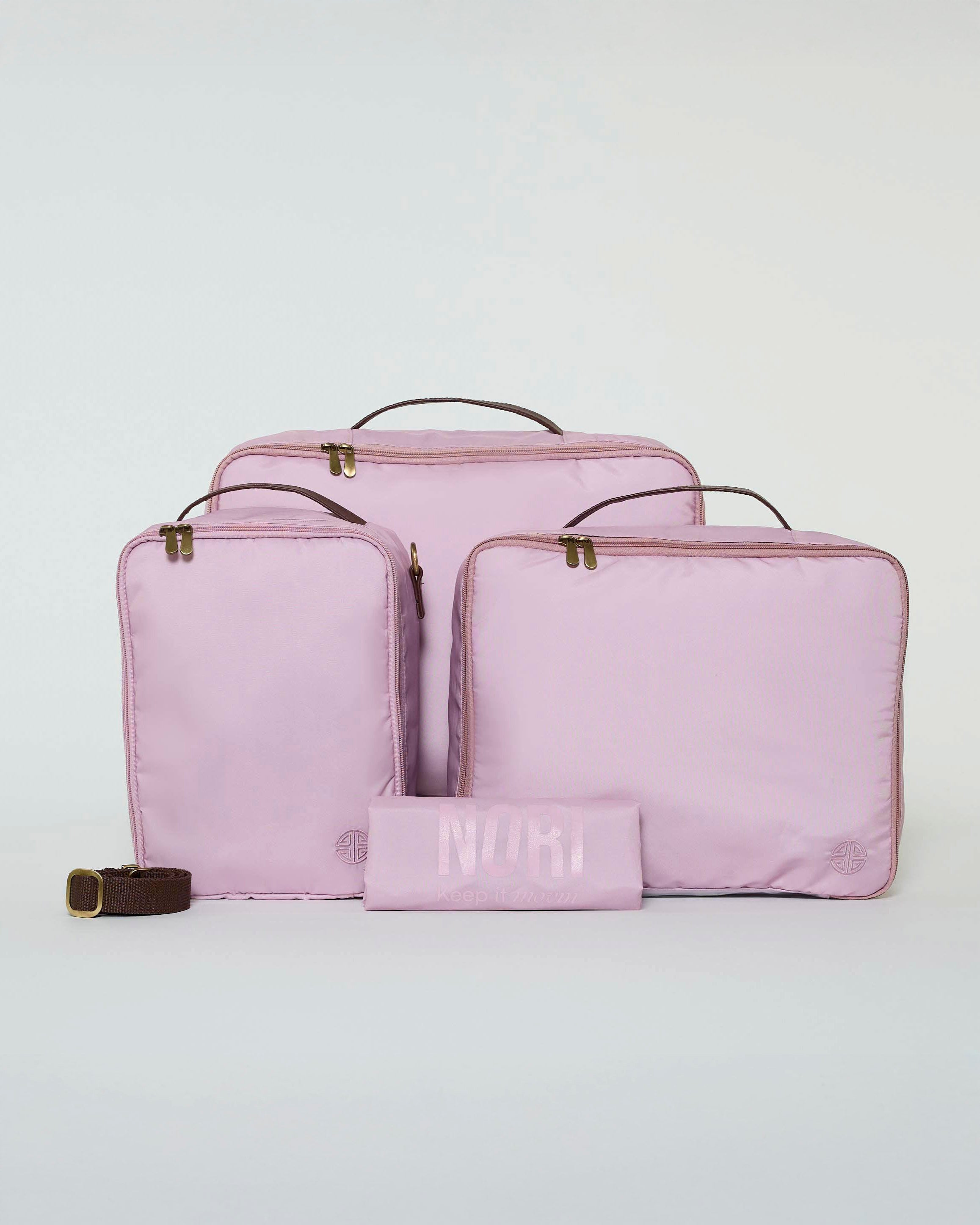 NORI Overnighter – Packing Cubes Set of 4 | Luggage Organizer for