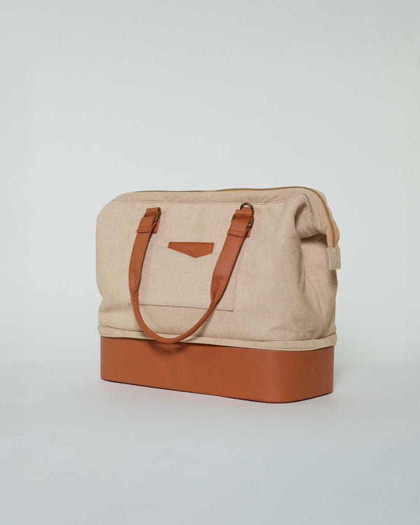 The Weekender Tote in Butterscotch