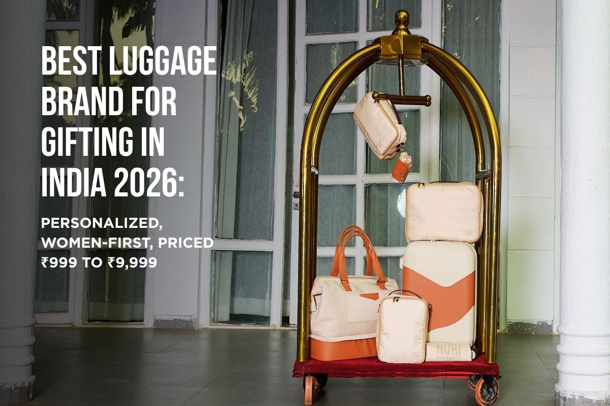 Best Luggage Brand for Gifting in India 2026: Personalized, Women-First, Priced ₹999 to ₹9,999
