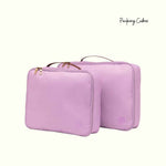 Max & Midi Packing cube - Set of 2 in Lilac