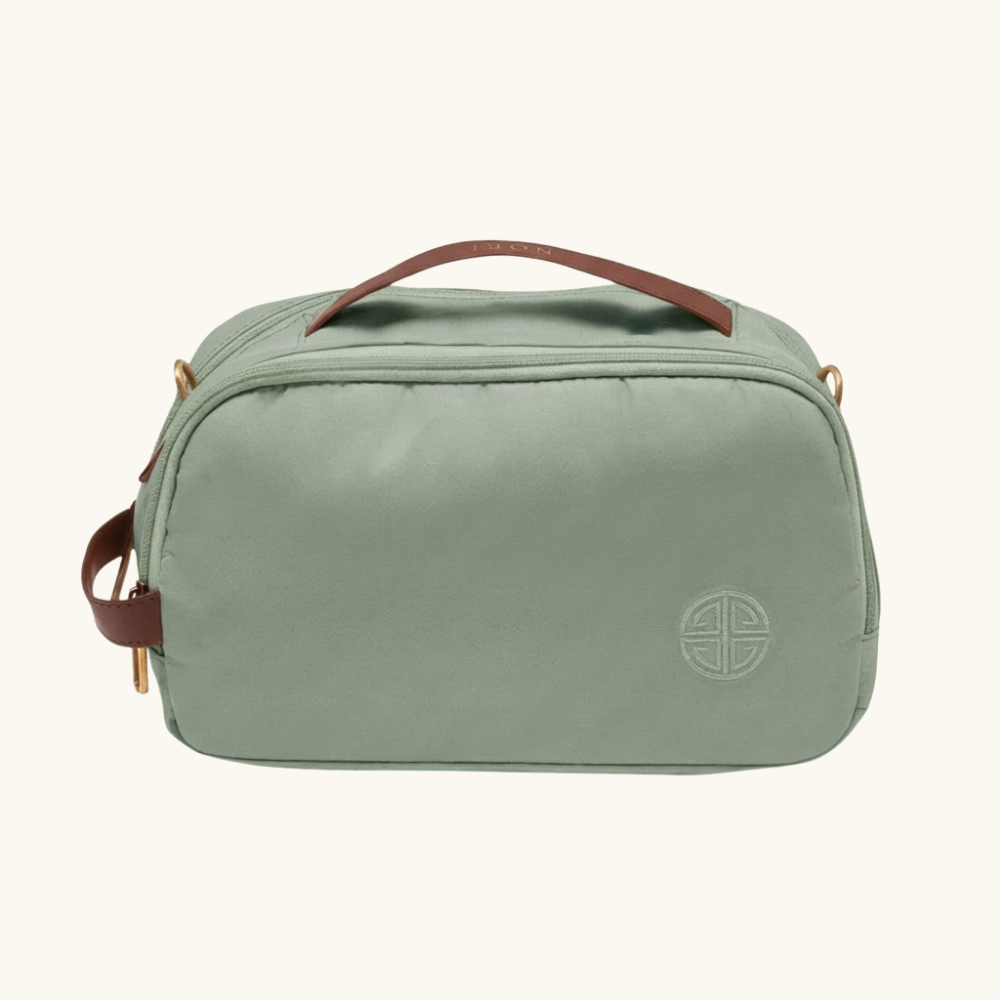 Glowkit - Makeup + Toiletry Bag : Moss