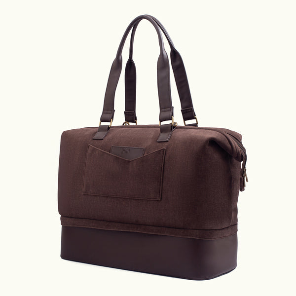 The Weekender Tote - Old Money Brown