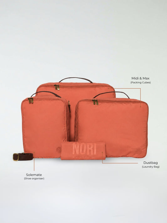 Overnighter Packing Cubes Set of 4