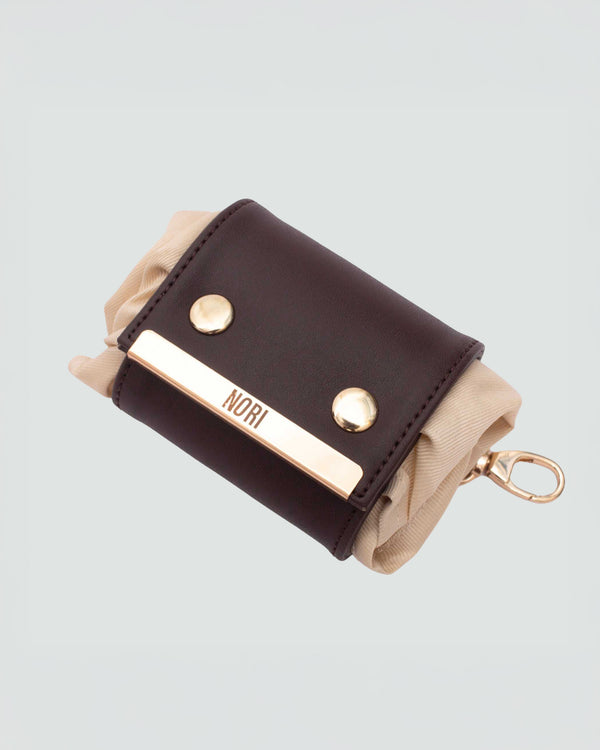 Dangler – Foldable Tote In Old Money Brown