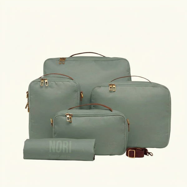 Explorer Packing Cubes Set of 5 : Moss