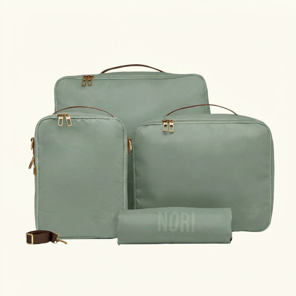 Overnighter Packing Cubes Set of 4 : Moss