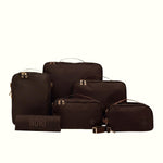 Voyager Packing Cubes Set of 6  : Old money brown