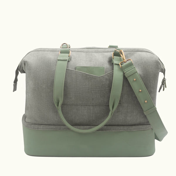 The Weekender Tote Bag - Moss