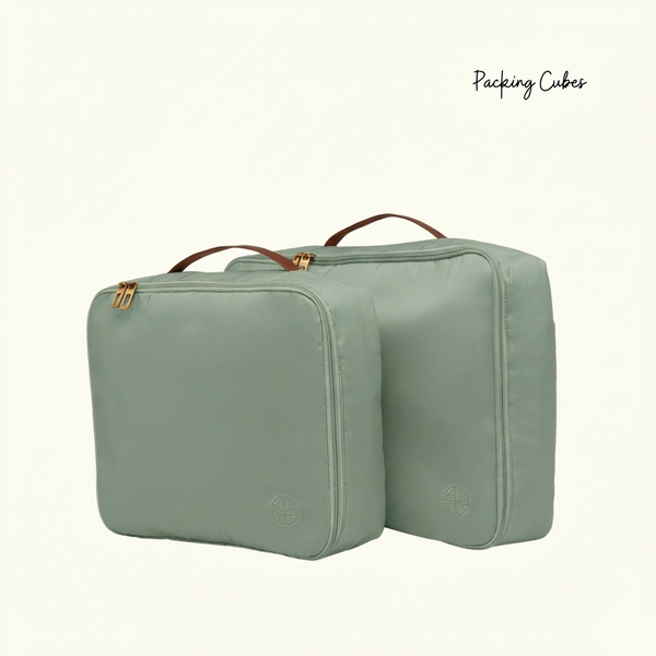 Overnighter Packing Cubes Set of 4 : Moss