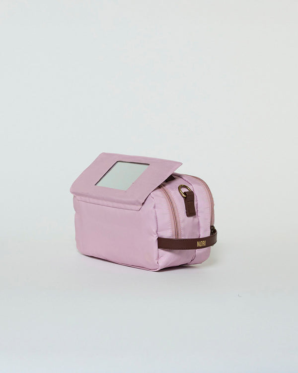Glowkit - Makeup + Toiletry Bag in Millennial Pink