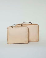 Max & Midi Packing cube - Set of 2 in Creme