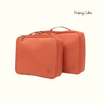 Max & Midi Packing cube - Set of 2 in Caramel